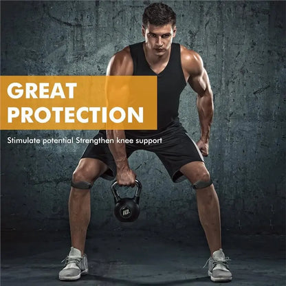 ABZL Silicone Patellar Tendon Support Strap 2-Pack, Knee Brace For Women & Men, Adjustable Non-Slip Patella Band Support