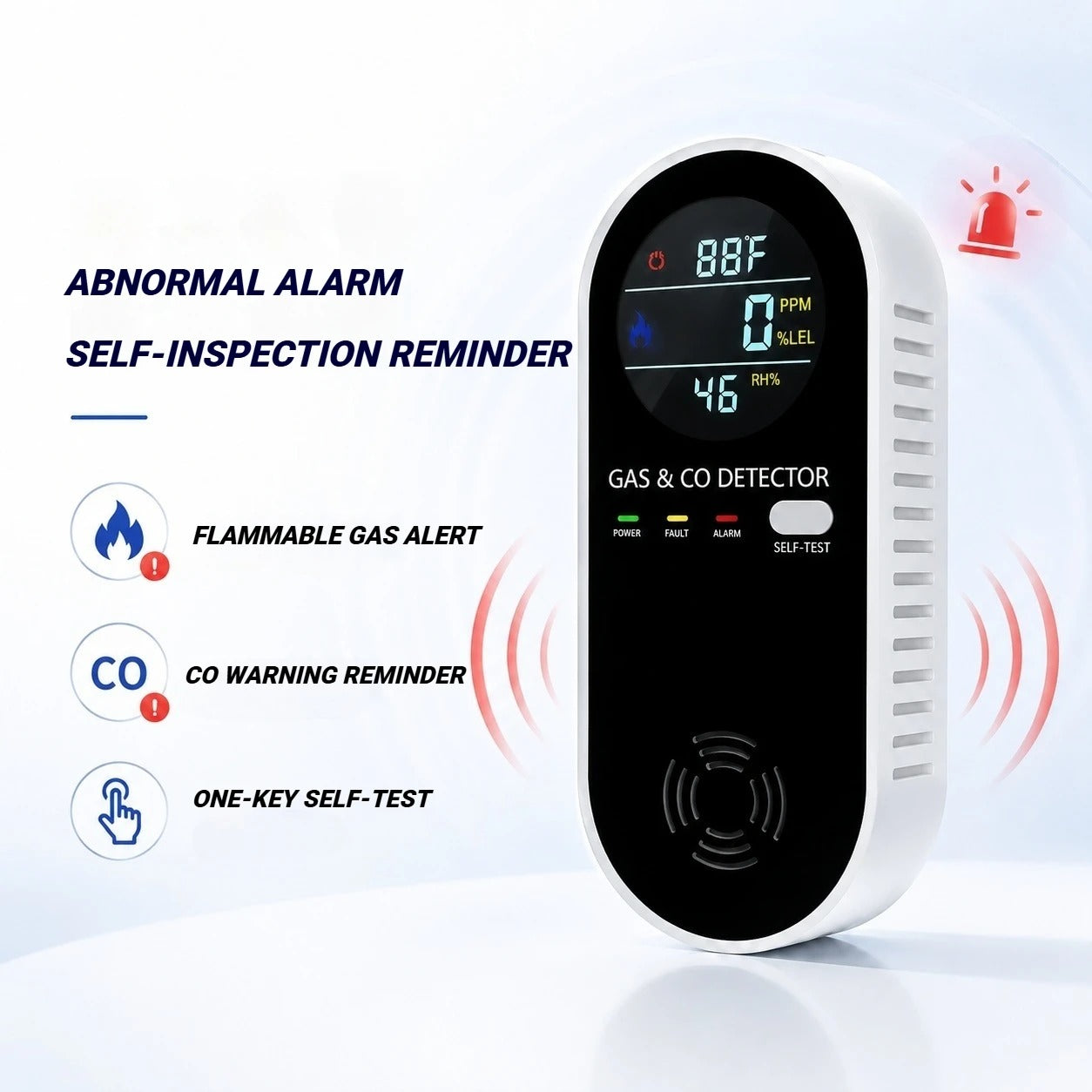 Hosfu™ 4in1 Gas Detector CO