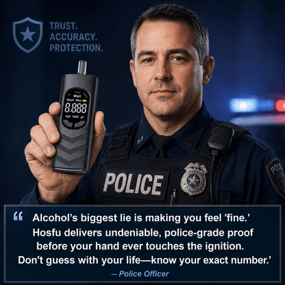 HOSFU™ Pro Portable Breathalyzer